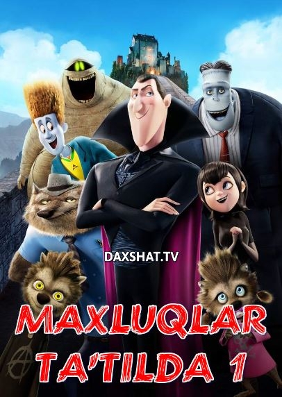 Maxluqlar Ta'tilda 1 Multfilm HD Uzbek tilida Tarjima multfilm 2012